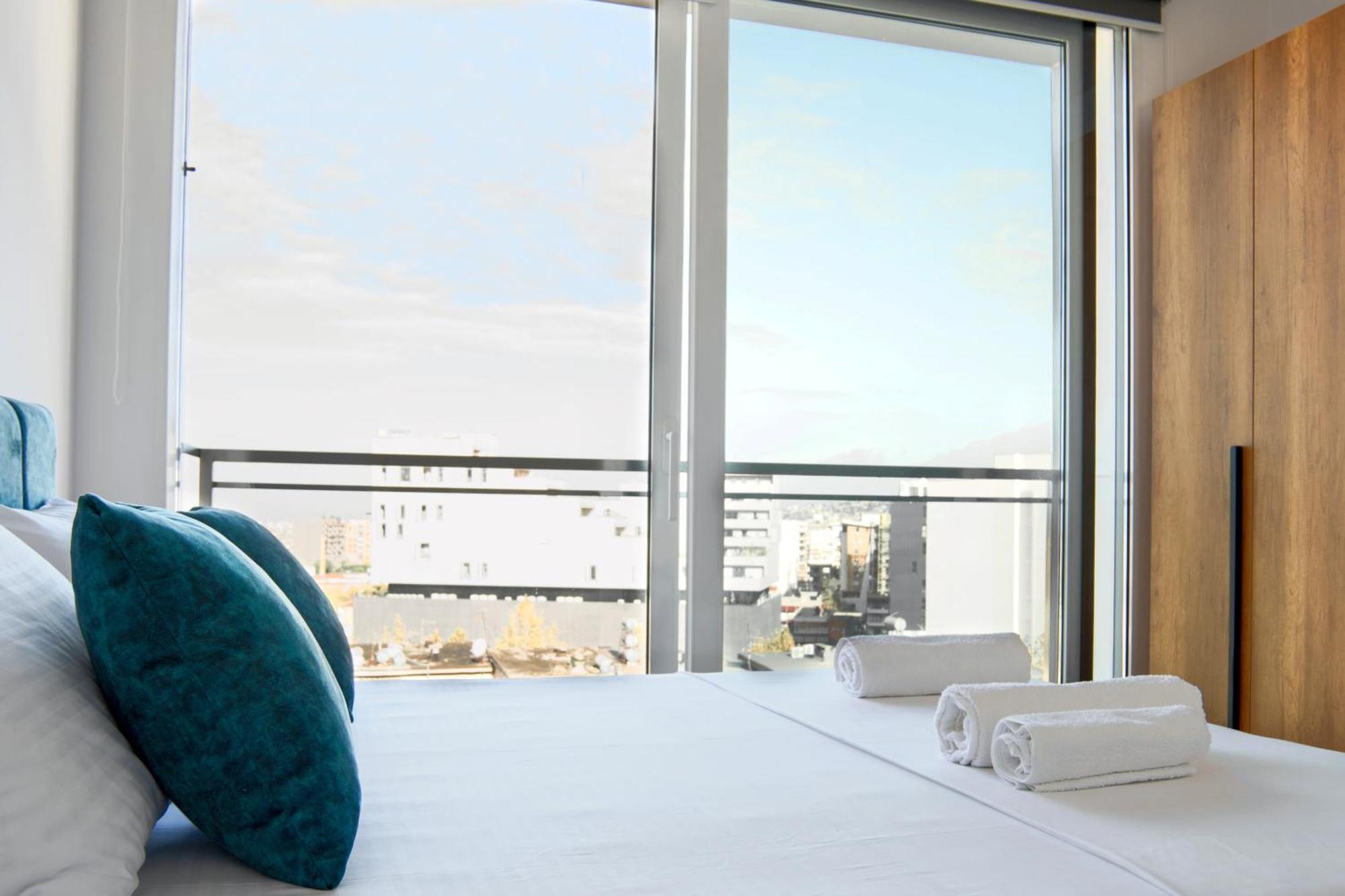 Urban Serenity City Skyline View Apartment 1 Tirana Exterior foto